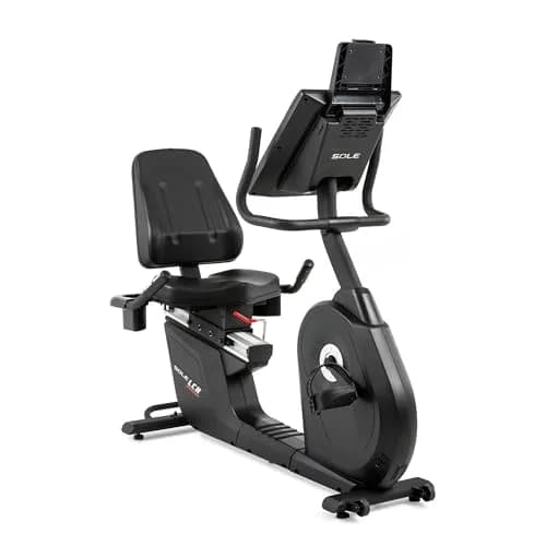 SOLE LCR Recumbent Exercise Bike | Advanced Home Workout Equipment with Bluetooth & Touch Screen thumbnail 1