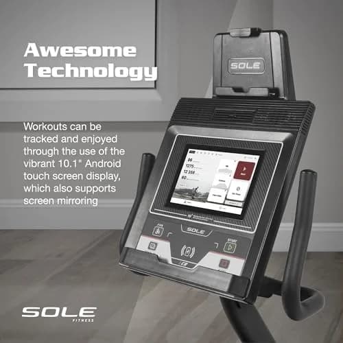 SOLE LCR Recumbent Exercise Bike | Advanced Home Workout Equipment with Bluetooth & Touch Screen thumbnail 3