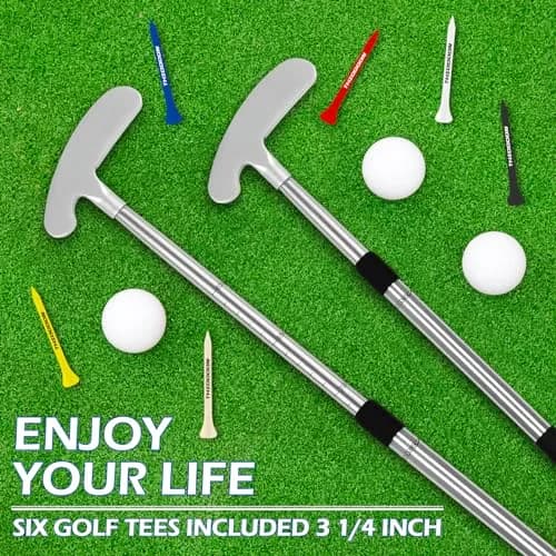 THIODOON Silver Golf Putter | Adjustable Length, Ambidextrous, Portable (70-120 chars) thumbnail 6