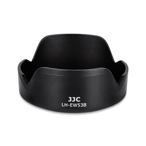 JJC EW-53B Lens Hood for Canon RF-S 10-18mm f/4.5-6.3 IS STM Lens | Reversible Design, 49mm Filter Compatible thumbnail 1