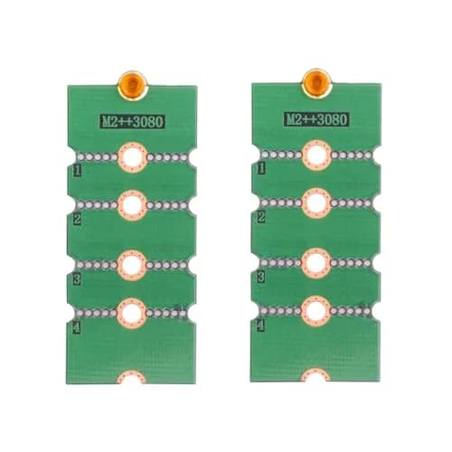 xiwai 2pcs M.2 NGFF NVME Adapter Brackets Support 2230-2280 | Convert & Extend SSD Compatibility thumbnail 2