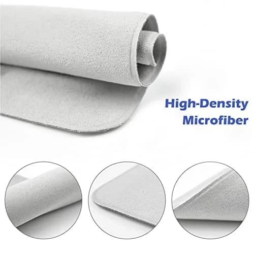 Inscool Microfiber Cleaning Cloths 4 Pack (16cm x 16cm) | Lint-Free Polishing for Apple Devices thumbnail 2