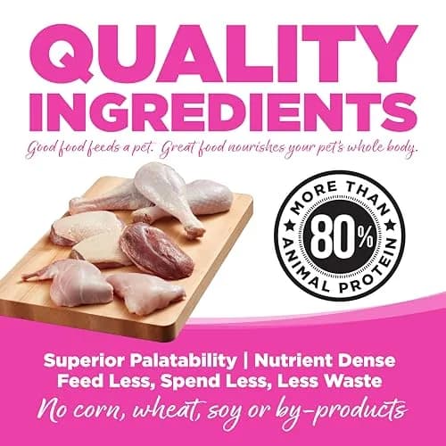 NutriSource Element Series Scenic Meadow Grain Free Dry Cat Food | High Protein, All Life Stages, 4 lb thumbnail 3