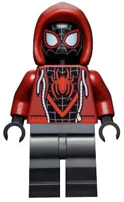 LEGO Superheroes Spider-Man: Miles Morales Minifigure with Skateboard and Web Blasts | Authentic LEGO Character for Kids 6+ thumbnail 3