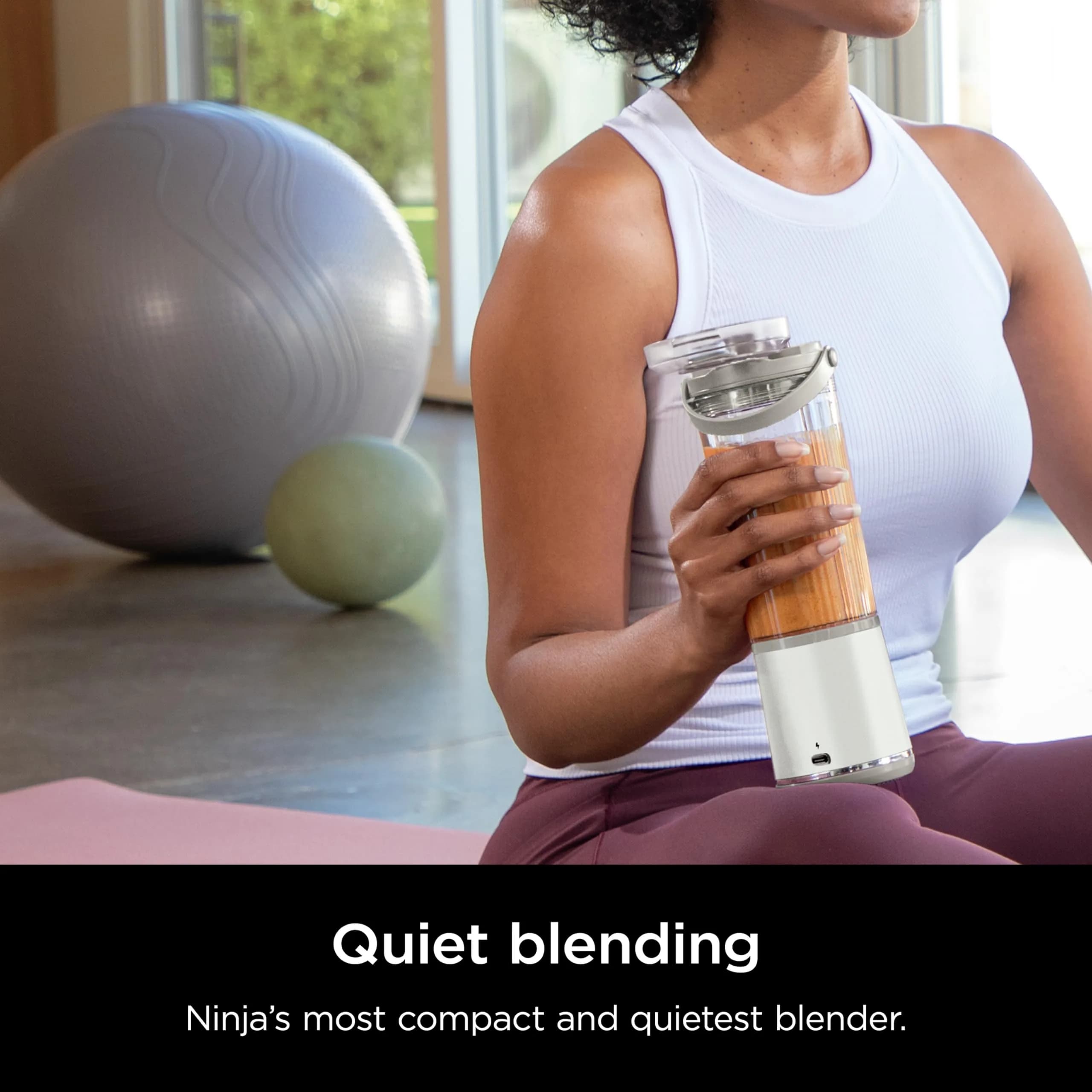 Ninja Portable Blender 18oz | Cordless, Rechargeable, Dual-Color, 2 Pack thumbnail 6