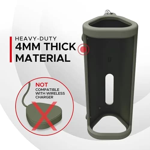 Sound Bass Heavy Duty Protective Carrying Case for Sonos Roam 2 | Green, 159g (0.35 lb) thumbnail 4