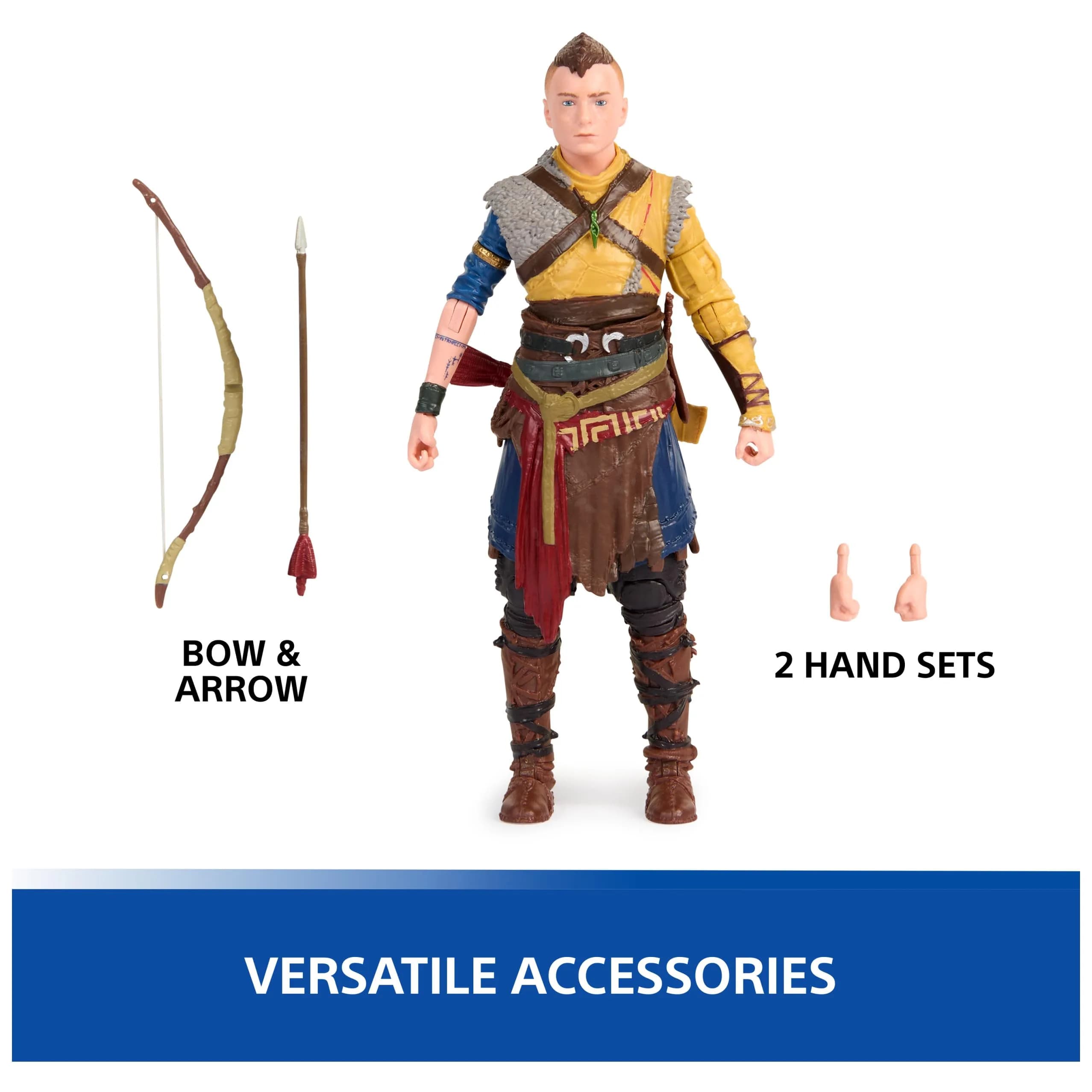 PlayStation Atreus 6-Inch Action Figure with 4 Accessories | God of War Ragnarok Collector's Item - view 6