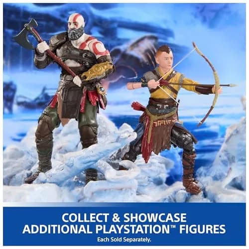PlayStation Atreus 6-Inch Action Figure with 4 Accessories | God of War Ragnarok Collector's Item thumbnail 7