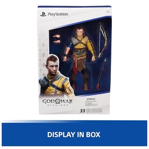 PlayStation Atreus 6-Inch Action Figure with 4 Accessories | God of War Ragnarok Collector's Item thumbnail 8
