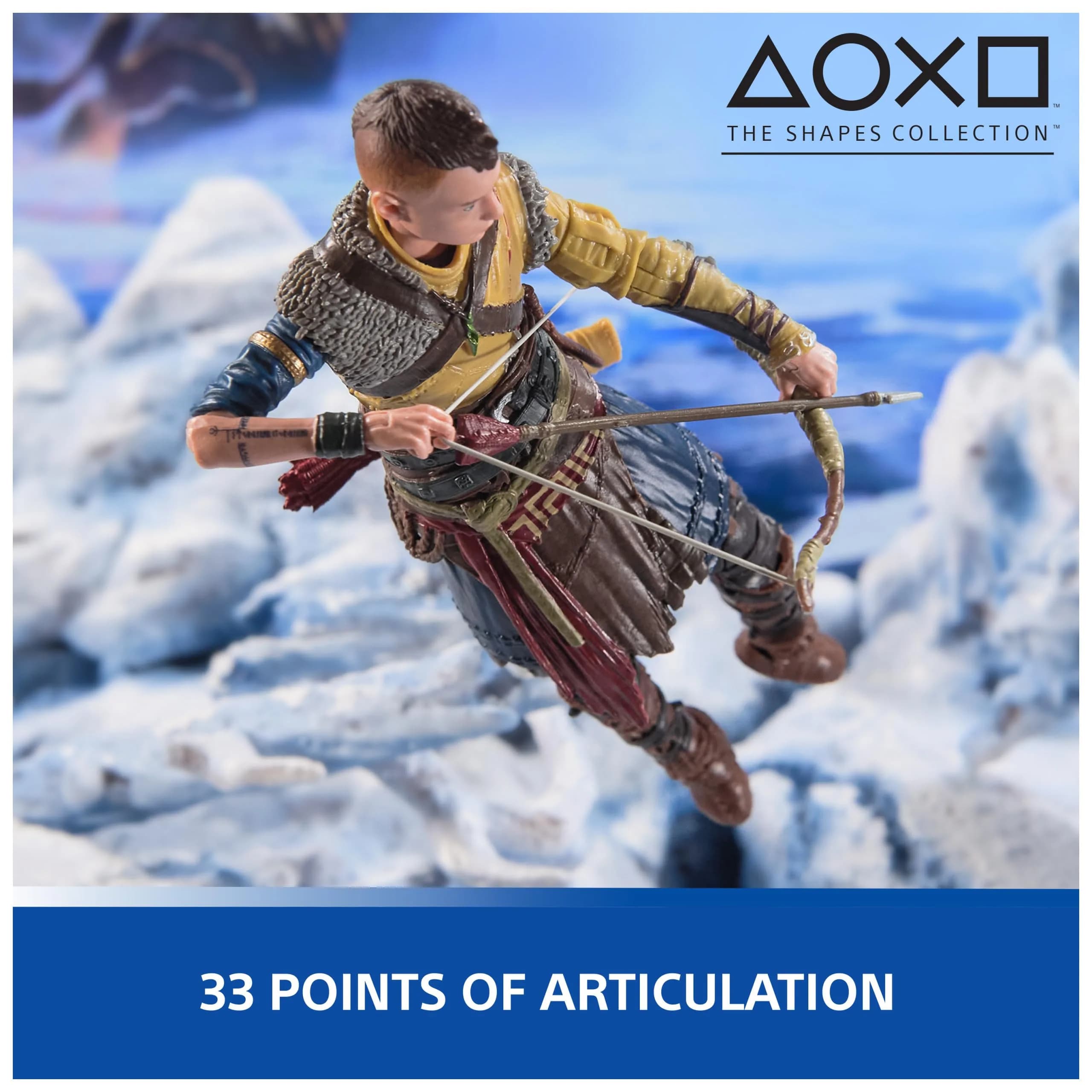 PlayStation Atreus 6-Inch Action Figure with 4 Accessories | God of War Ragnarok Collector's Item - view 3