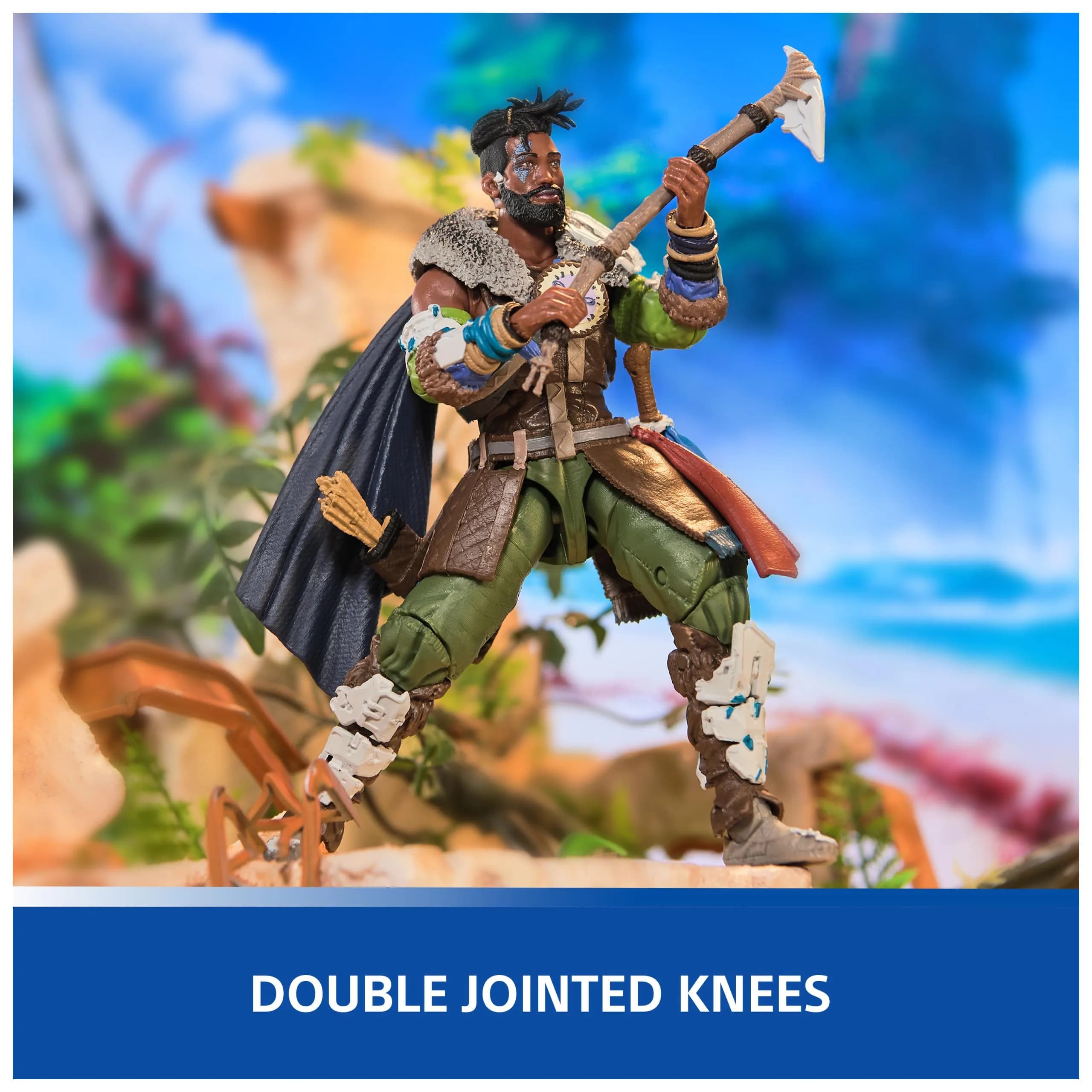 PlayStation Varl Action Figure 6-inch (15.24 cm) | Horizon Forbidden West Collectible with 3 Accessories - view 5