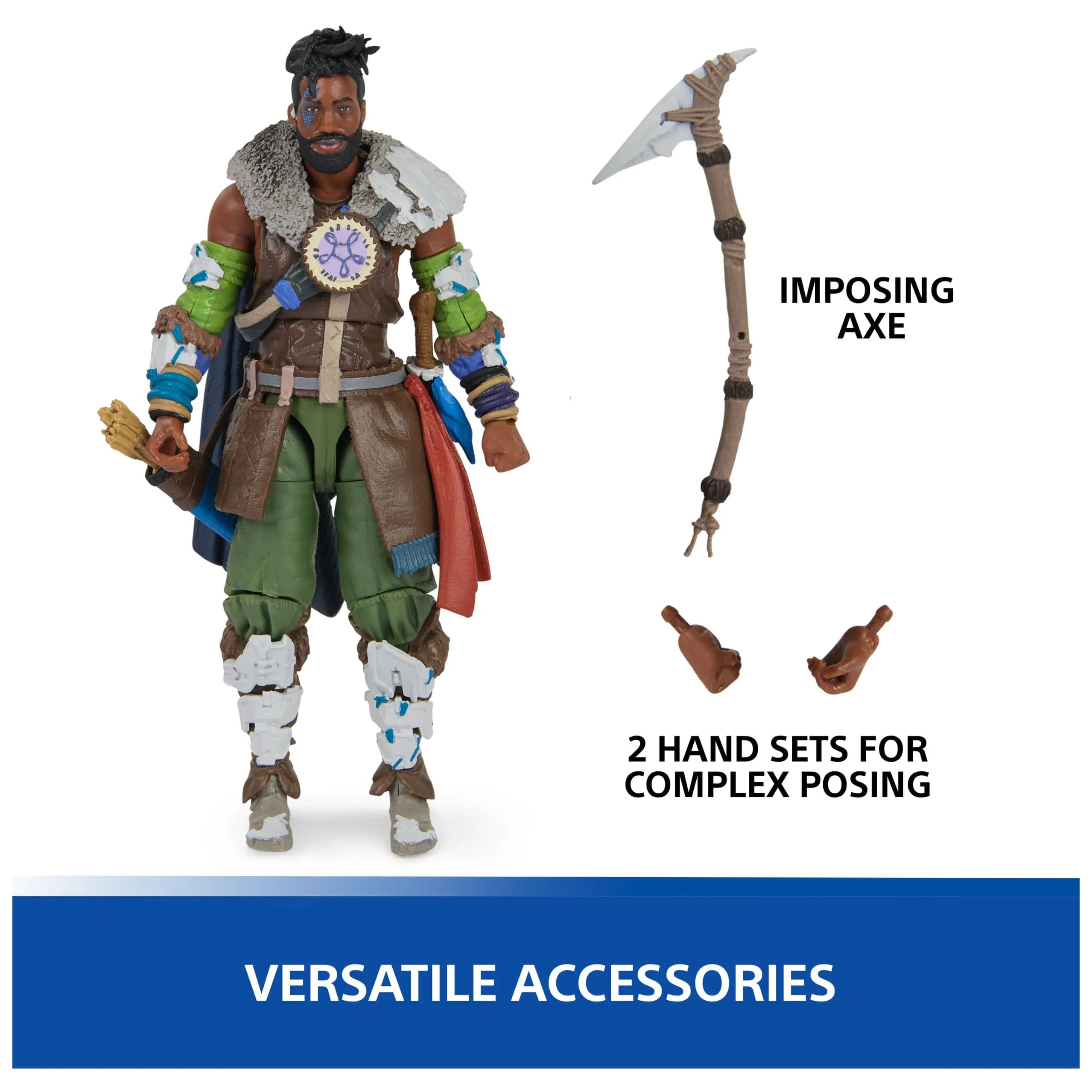 PlayStation Varl Action Figure 6-inch (15.24 cm) | Horizon Forbidden West Collectible with 3 Accessories - view 7