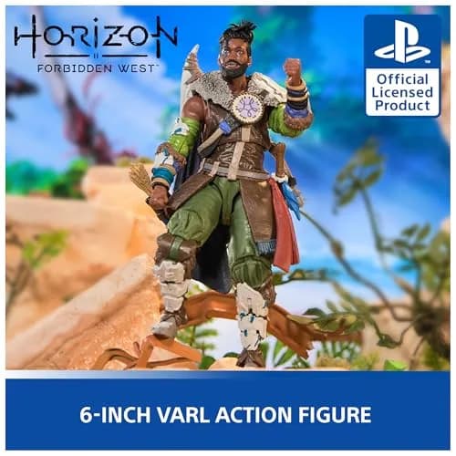 PlayStation Varl Action Figure 6-inch (15.24 cm) | Horizon Forbidden West Collectible with 3 Accessories thumbnail 2