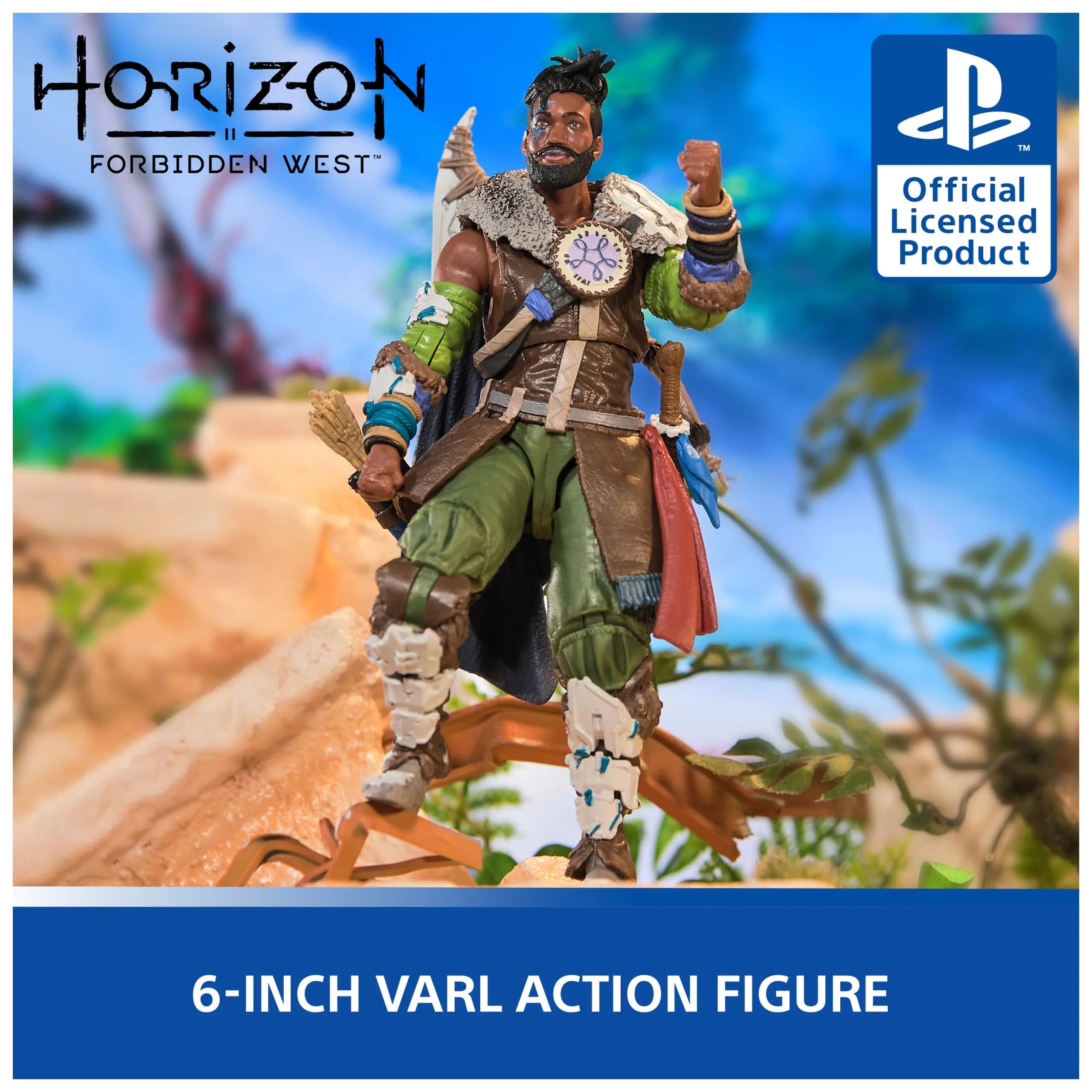 PlayStation Varl Action Figure 6-inch (15.24 cm) | Horizon Forbidden West Collectible with 3 Accessories - view 2