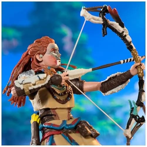 PlayStation Horizon Forbidden West Deluxe Aloy Action Figure 6-Inch (15.24 cm) | Officially Licensed Collectible thumbnail 4