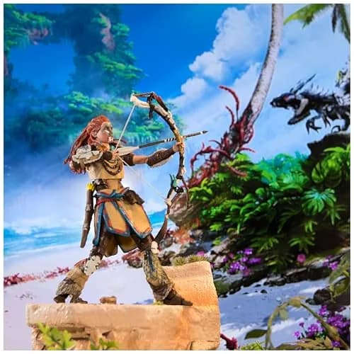 PlayStation Horizon Forbidden West Deluxe Aloy Action Figure 6-Inch (15.24 cm) | Officially Licensed Collectible thumbnail 6