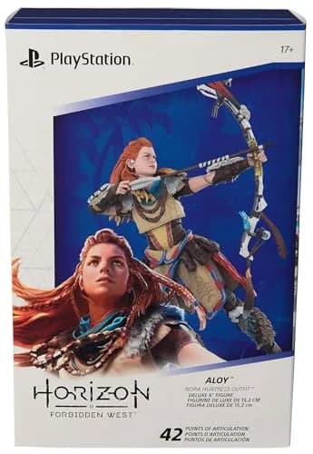PlayStation Horizon Forbidden West Deluxe Aloy Action Figure 6-Inch (15.24 cm) | Officially Licensed Collectible thumbnail 9