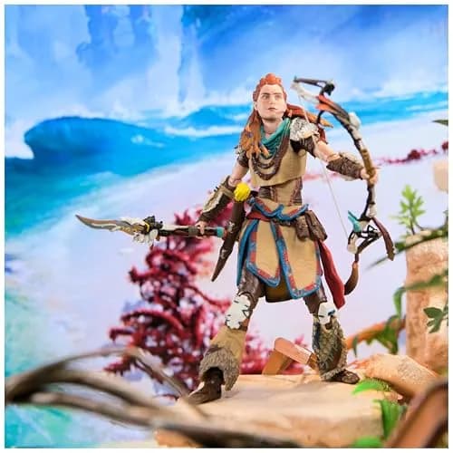 PlayStation Horizon Forbidden West Deluxe Aloy Action Figure 6-Inch (15.24 cm) | Officially Licensed Collectible thumbnail 3