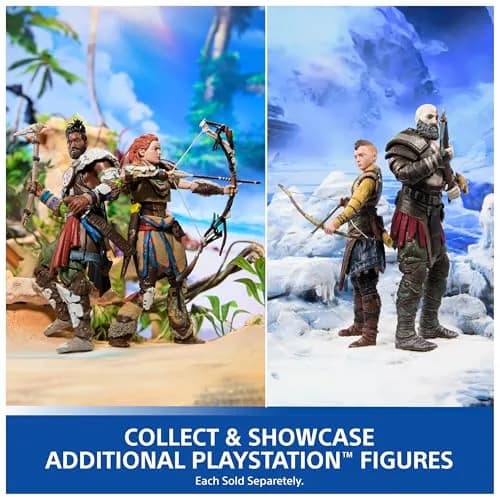 PlayStation The Last of Us Joel & Ellie 6" Deluxe Figure 2-Pack | Collectible Action Figures with 30+ Articulation Points thumbnail 6