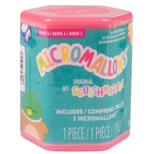 Squishmallows Micromallows Series 1 Mystery Mini Plush | Soft, Collectible 2" Toy for Kids & Teens thumbnail 1