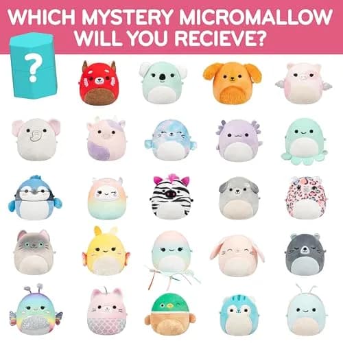Squishmallows Micromallows Series 1 Mystery Mini Plush | Soft, Collectible 2" Toy for Kids & Teens thumbnail 2