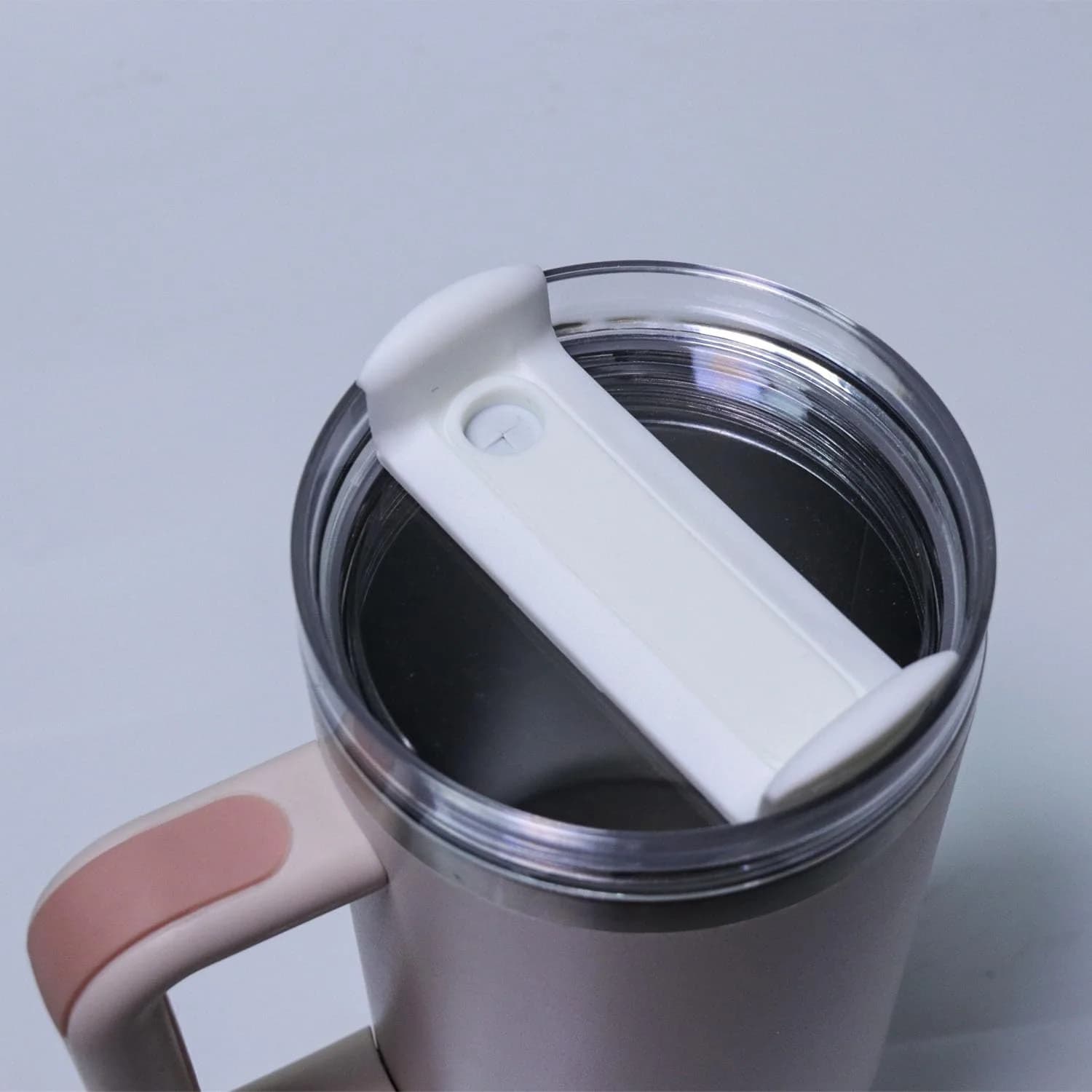 Horsdo 40oz Tumbler Lid - White Replacement for Stanley Quencher 2.0 (2-Pack) - view 4