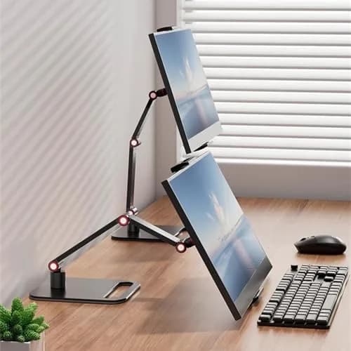 AiFeelife Portable Monitor Holder for 12-17.3 Inch Screen Desk Holder | Heavy Duty Aluminum Metal thumbnail 1