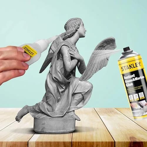 STANLEY Bonding Adhesive Spray Kit 13.5 fl oz | High-Strength Marble & Stone Glue thumbnail 5