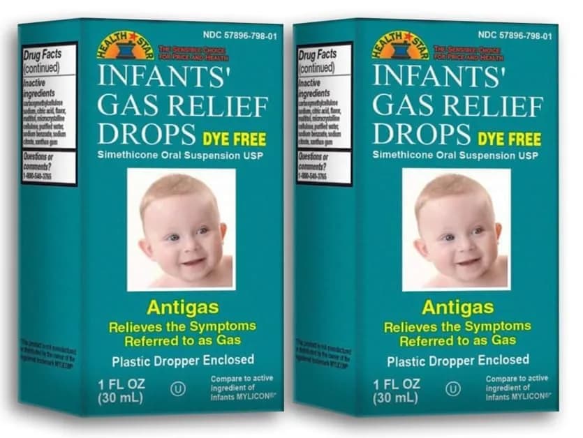 GeriCare Infants’ Gas Relief Drops Simethicone 20mg | Safe & Gentle Relief for Babies in India thumbnail 2