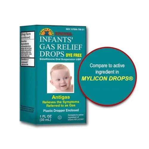 GeriCare Infants’ Gas Relief Drops Simethicone 20mg | Safe & Gentle Relief for Babies in India thumbnail 8