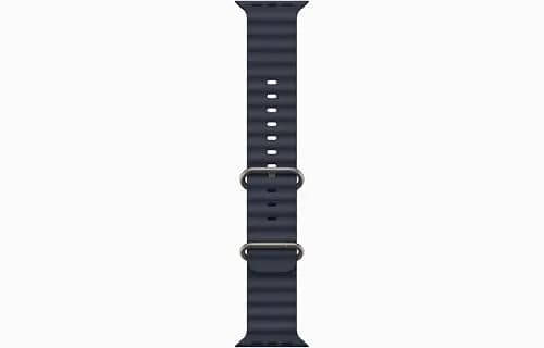 Apple Watch Ultra 2 [GPS + Cellular, 49mm] Titanium Case Blue Ocean Band | Rugged, Capable, Endurance Ready thumbnail 2