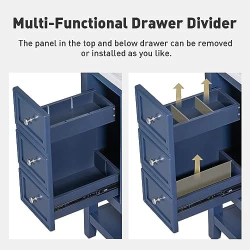 Acosure 36" Bathroom Vanity with Sink Combo | Modern Solid Wood Cabinet with Adjustable Shelf thumbnail 4