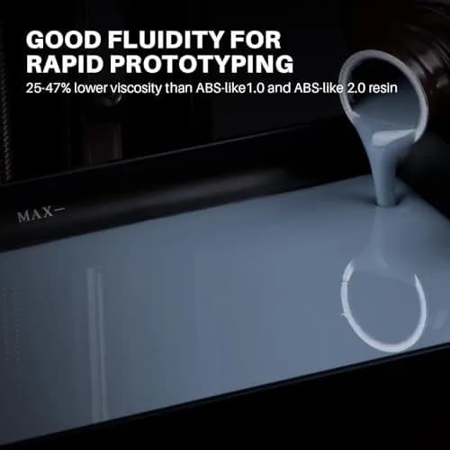 ELEGOO ABS-Like 3.0 Resin Translucent 1000g (1kg / 2.2lb) | High Strength & Toughness for LCD/DLP Printers thumbnail 4