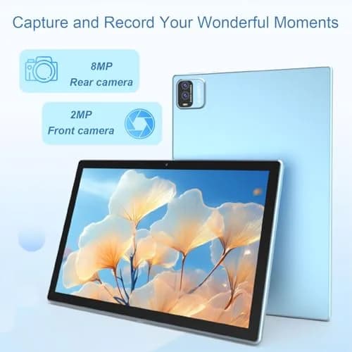 IWEGGO Android 15 Tablet 10.1 Inch 12GB RAM 64GB ROM 1TB Expandable | 2-in-1 with Keyboard, Mouse, Stylus, Case thumbnail 4
