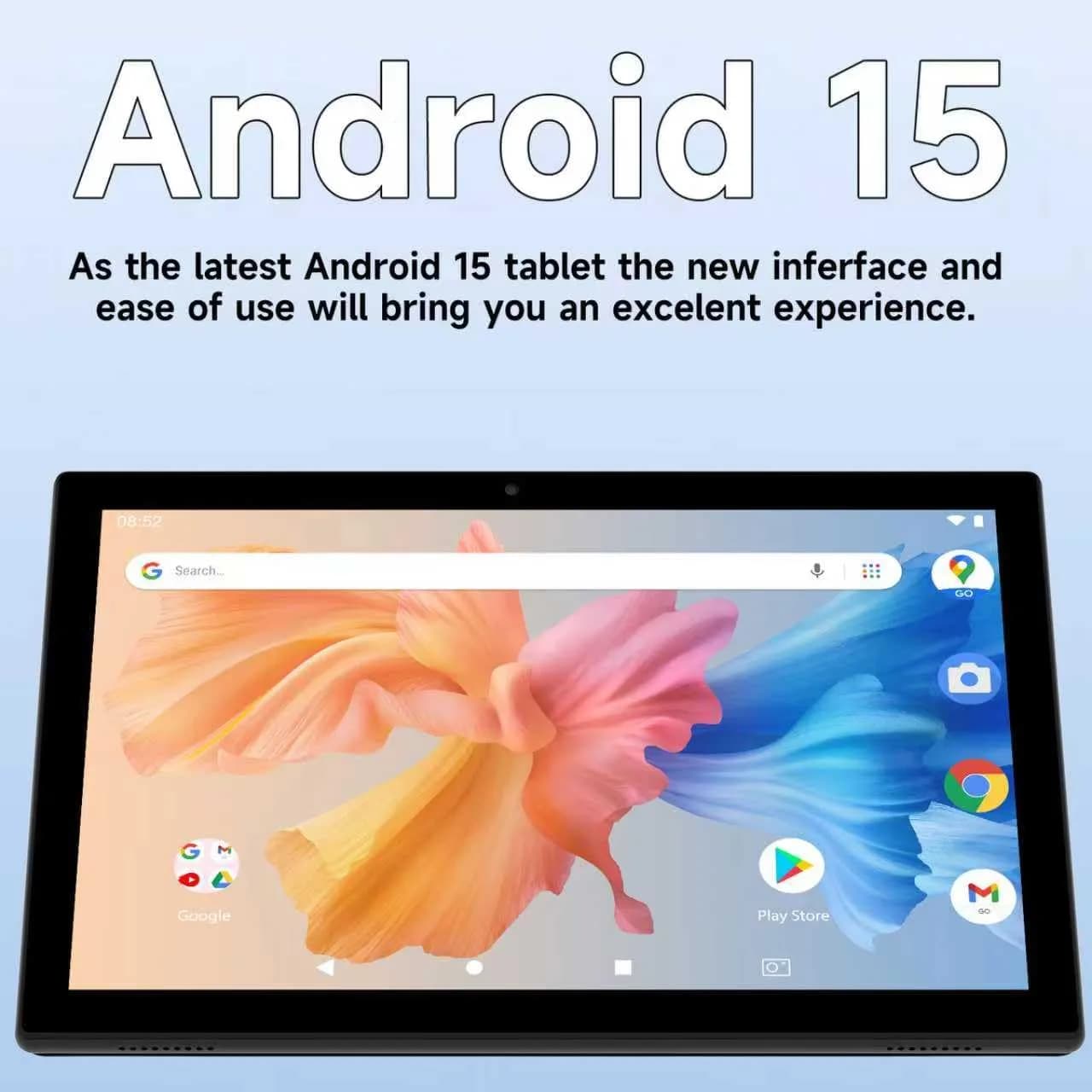 IWEGGO Android 15 Tablet 10.1 Inch 12GB RAM 64GB ROM 1TB Expandable | 2-in-1 with Keyboard, Mouse, Stylus, Case - view 2