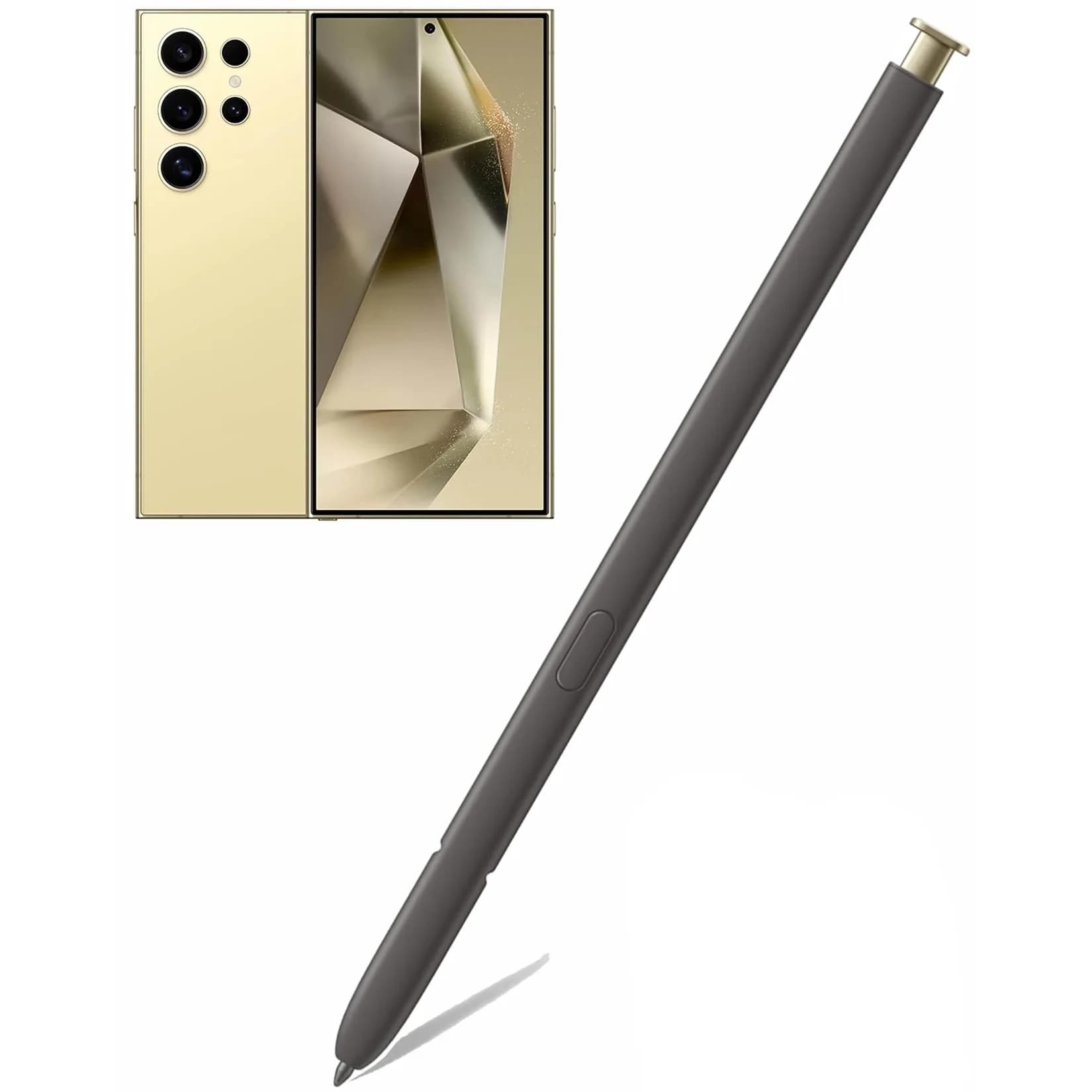 Befzygwk Replacement S Pen for Samsung Galaxy S24 Ultra 5G (Yellow) | 4096 Pressure Levels, 0.7mm Fine Tip - main product image