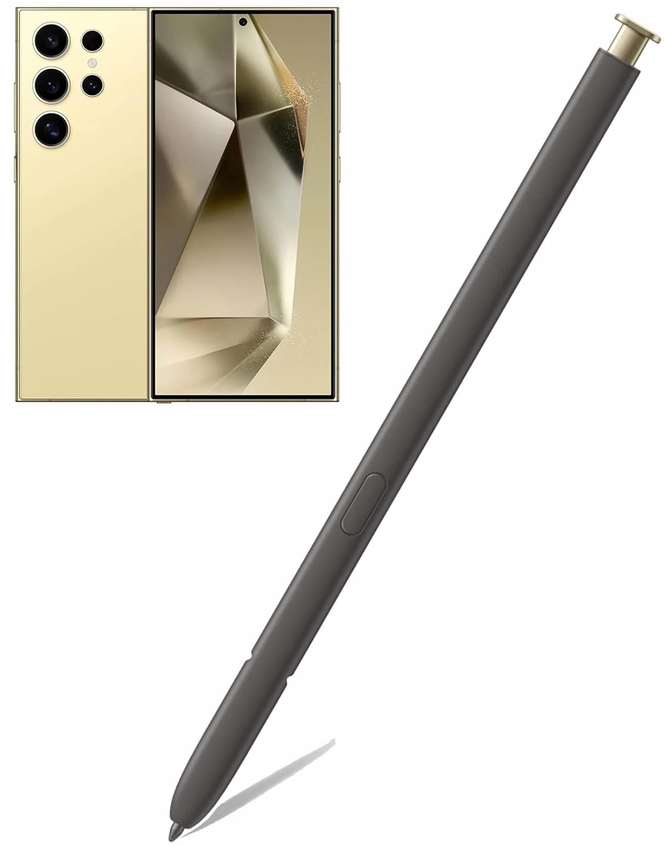 Befzygwk Replacement Stylus Pen for Samsung Galaxy S24 Ultra 5G (Yellow) | 4096 Pressure Levels - main product image