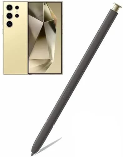 Befzygwk Replacement S Pen for Samsung Galaxy S24 Ultra 5G (Yellow) | 4096 Pressure Levels, 0.7mm Fine Tip thumbnail 1
