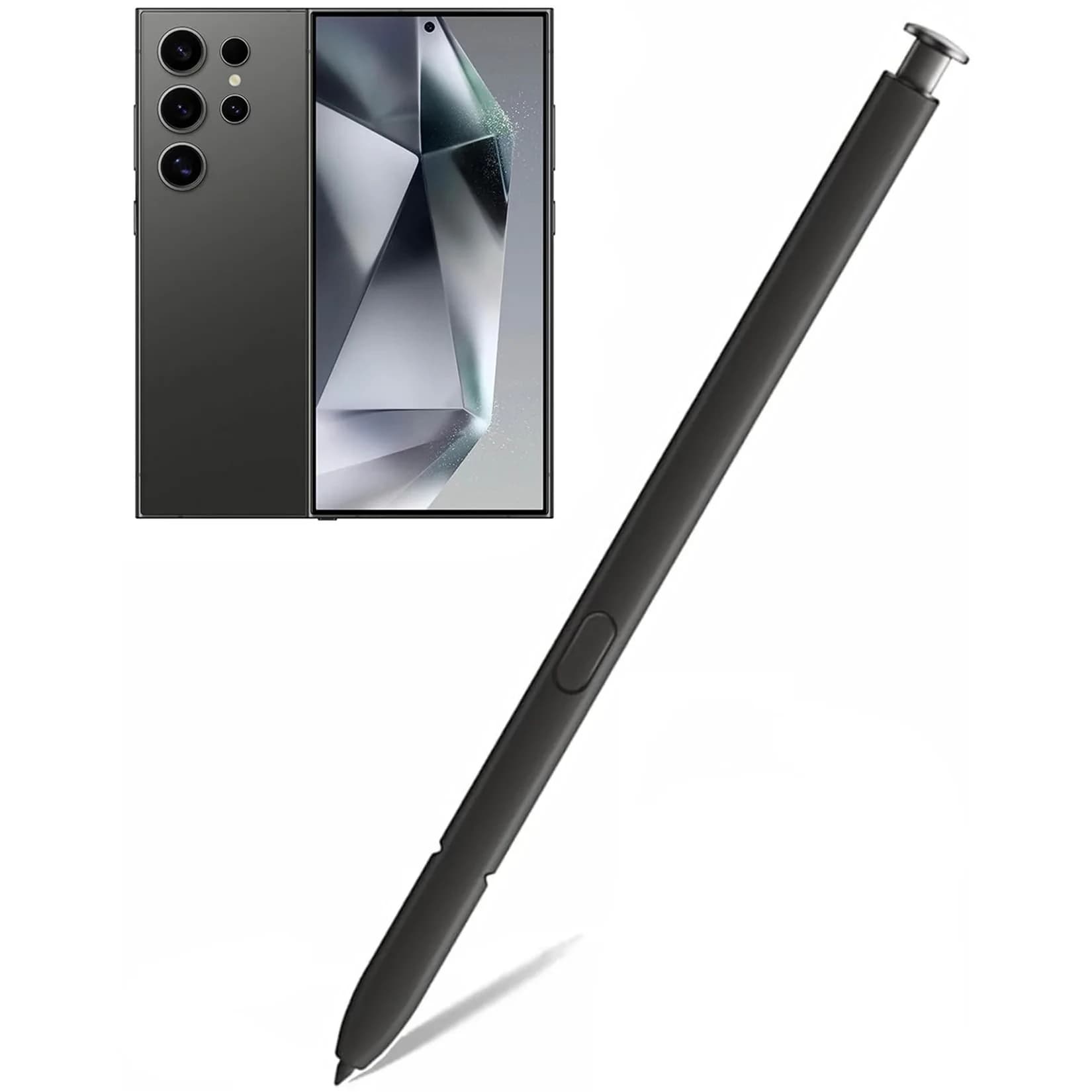 Befzygwk Replacement S Pen for Samsung Galaxy S24 Ultra 5G | 0.7mm Fine Tip Stylus Pen (S24 Gray) — Blcak