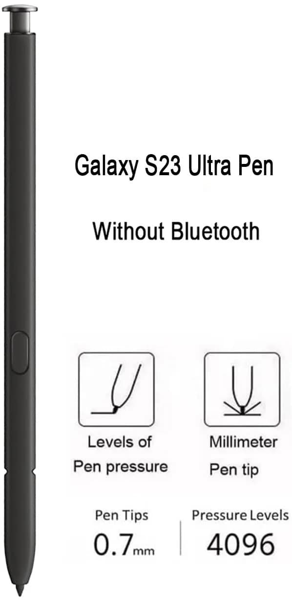 Befzygwk Replacement Stylus Pen for Samsung Galaxy S24 Ultra 5G (Black) | 4096 Pressure Levels - view 4