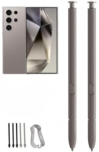 Befzygwk Replacement Stylus Pen for Samsung Galaxy S24 Ultra 5G (2-Pack, Gray) | 4096 Pressure Levels thumbnail 1