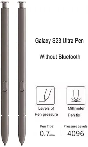 Befzygwk Replacement Stylus Pen for Samsung Galaxy S24 Ultra 5G (2-Pack, Gray) | 4096 Pressure Levels thumbnail 3