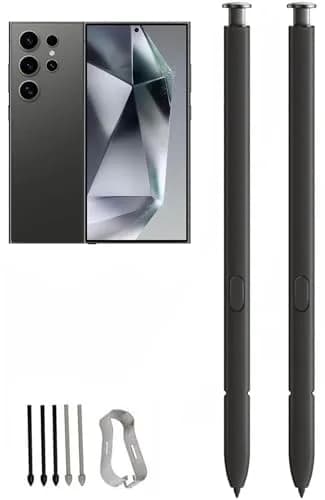 Befzygwk Replacement Stylus Pen for Samsung Galaxy S24 Ultra 5G (2-Pack, Black) | 4096 Pressure Levels thumbnail 1