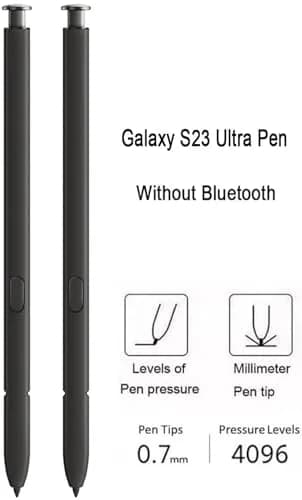 Befzygwk Replacement Stylus Pen for Samsung Galaxy S24 Ultra 5G (2-Pack, Black) | 4096 Pressure Levels thumbnail 3