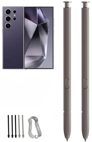 Befzygwk Stylus Pen Replacement for Samsung Galaxy S24 Ultra 5G (Violet, 2-Pack) | 4096 Pressure Levels thumbnail 1