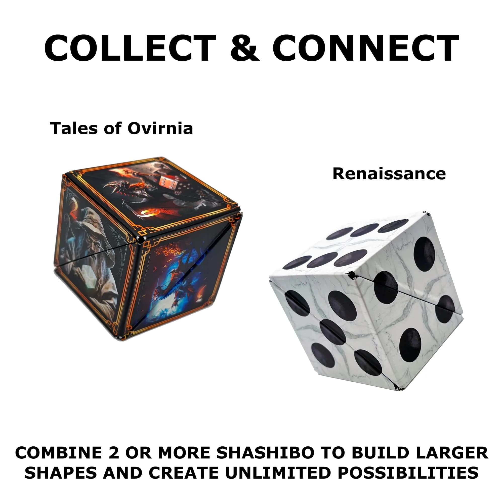 Shashibo Dodeca Tales of Ovirnia Magnetic Fidget Cube | ASTM-Tested Educational Toy - view 6