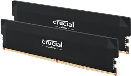 Crucial Pro 32GB DDR5 RAM Kit (2x16GB) 6000MHz CL36 | Overclocking Desktop Gaming Memory thumbnail 1