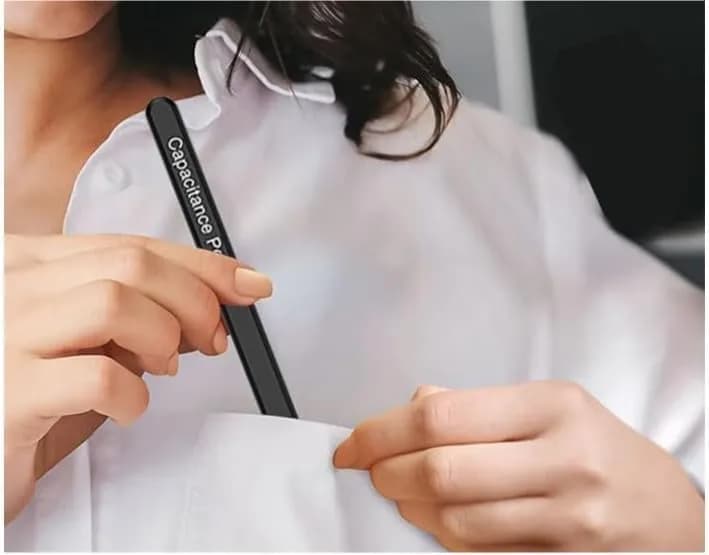 Qenw S Pen for Galaxy Z Fold 8 Ultra/Fold 7 / Fold 6 / Fold 5 | Slim-Black Aluminum Stylus thumbnail 8