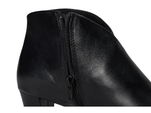 David Tate Prestige Boot Black Nappa Leather 10.5 | Stylish & Comfortable Ankle Boot with Leather Side Zipper thumbnail 8