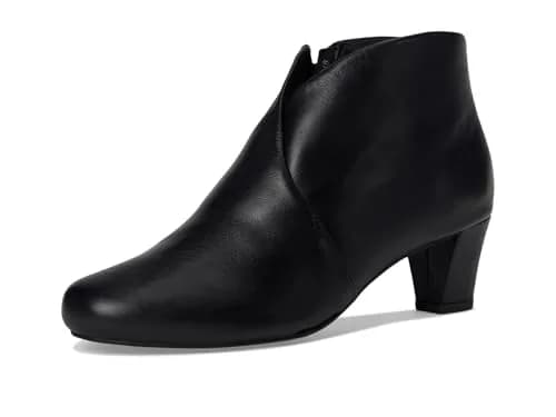 David Tate Prestige Boot Black Nappa Leather 10.5 | Stylish & Comfortable Ankle Boot with Leather Side Zipper thumbnail 9